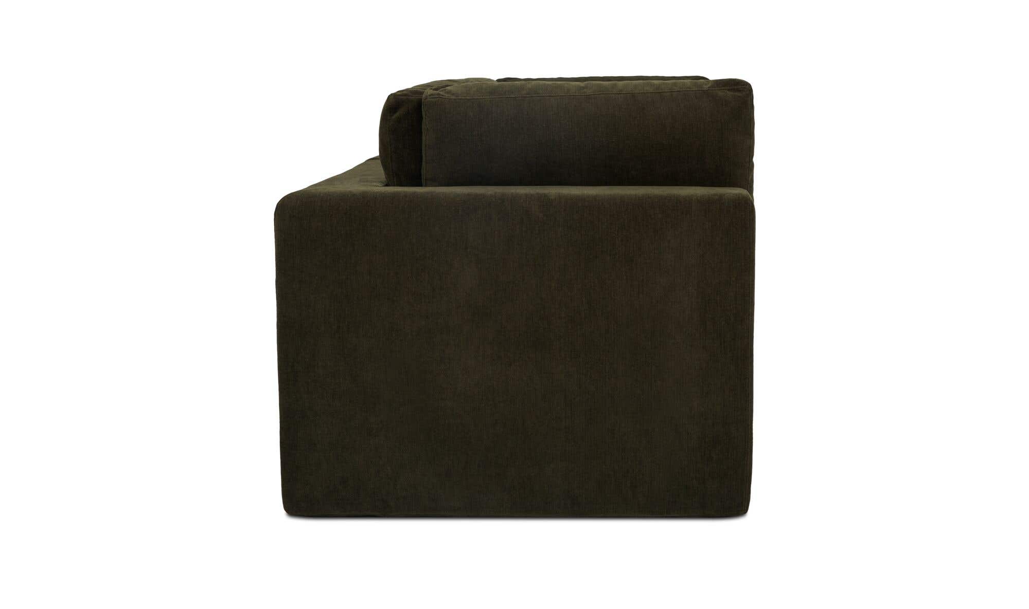 Cates Modular Sofa Dark Green by Moe's Home Collection - view 9