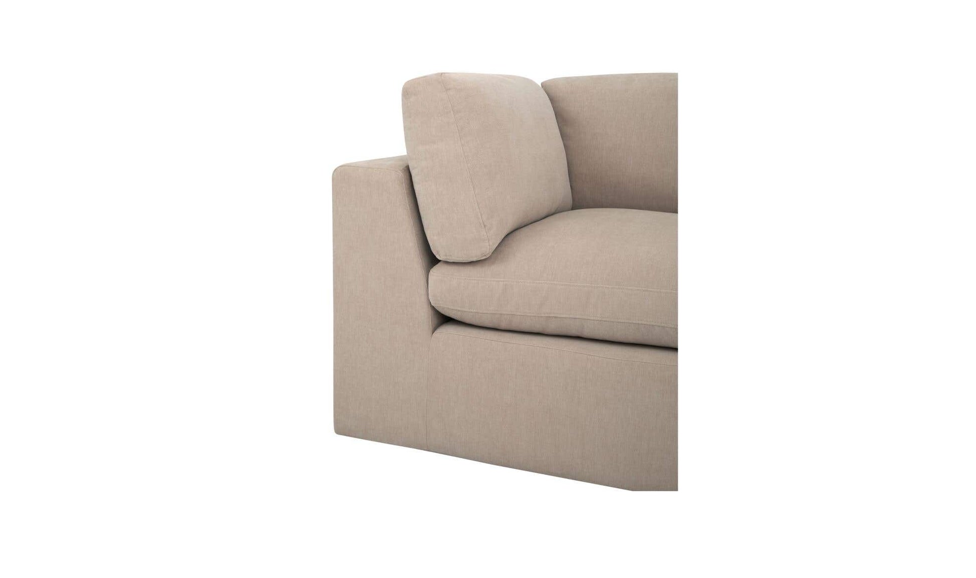 Cates Modular Sofa Pebble by Moe's Home Collection - view 12