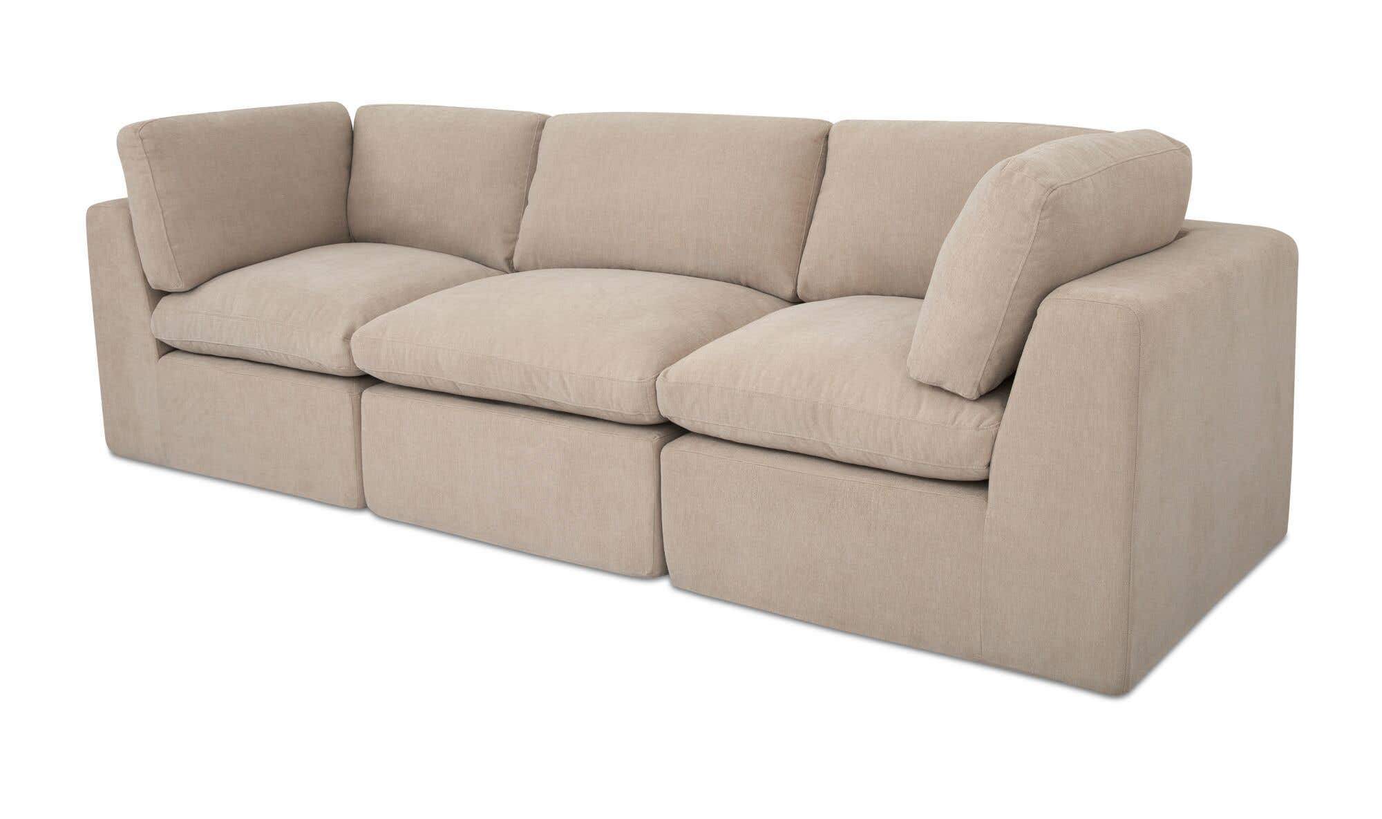Cates Modular Sofa Pebble by Moe's Home Collection - view 11