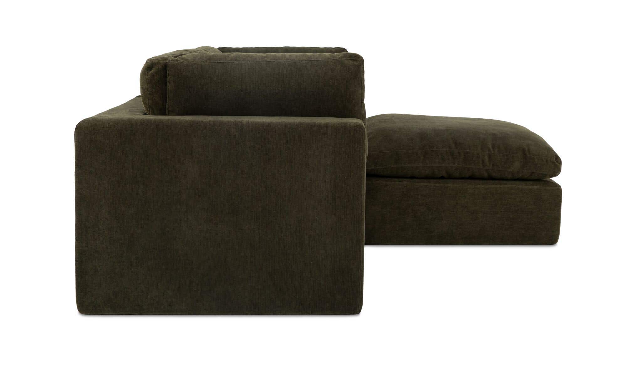 Cates Nook Modular Sectional Dark Green by Moe's Home Collection - view 9