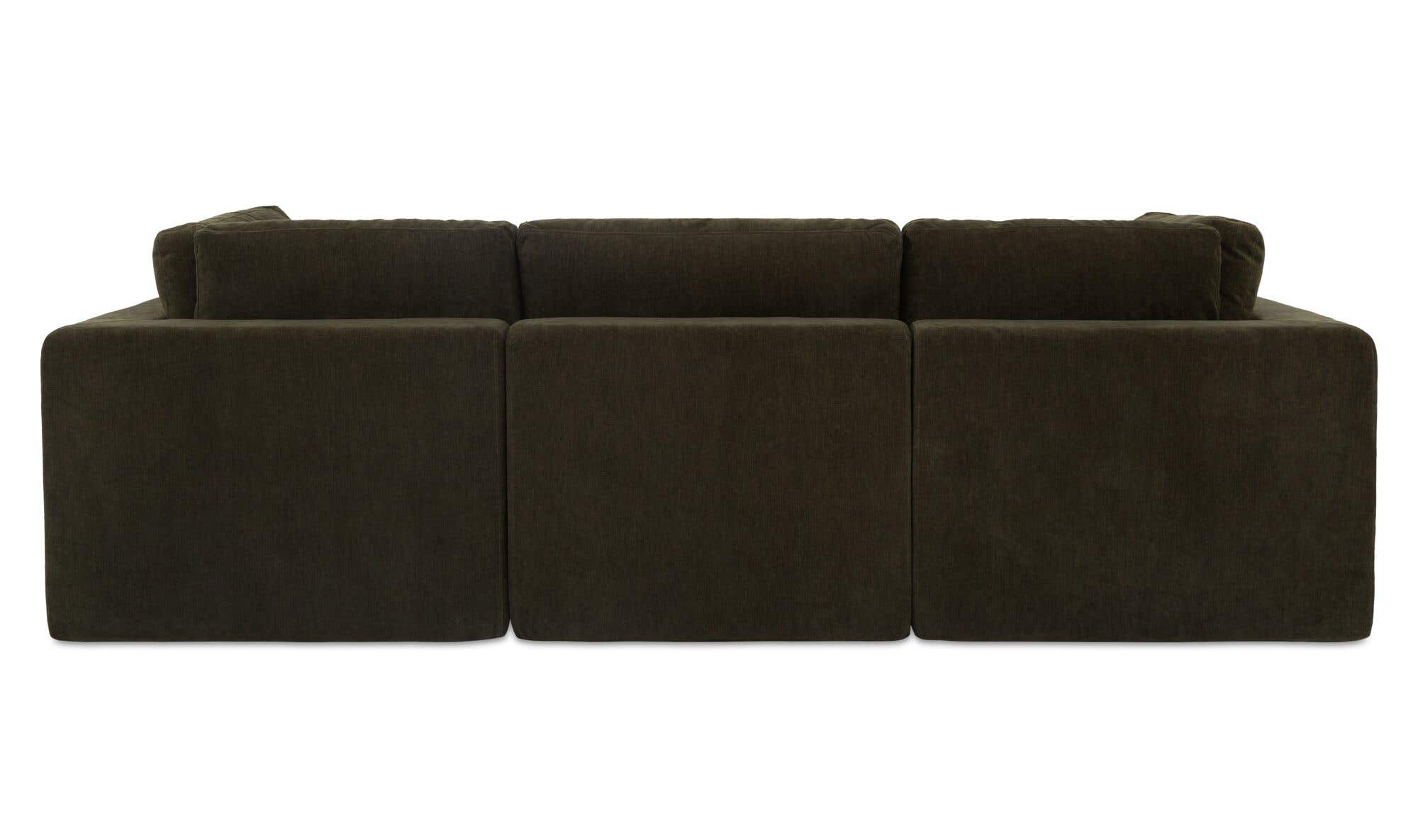 Cates Lounge Modular Sectional Dark Green by Moe's Home Collection - view 10
