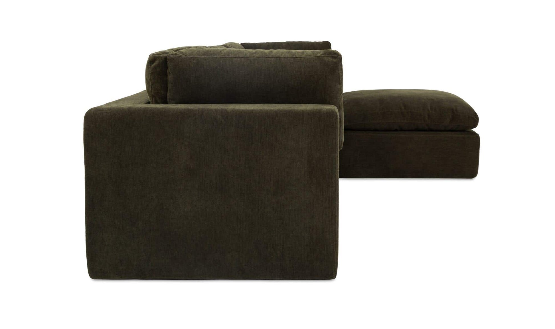 Cates Lounge Modular Sectional Dark Green by Moe's Home Collection - view 9