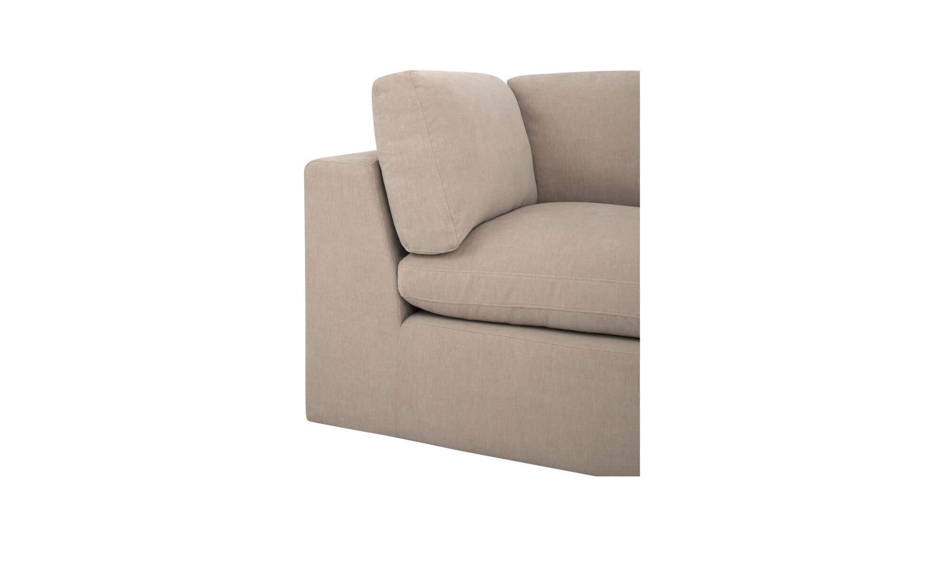 Cates Lounge Modular Sectional Pebble by Moe's Home Collection - view 12