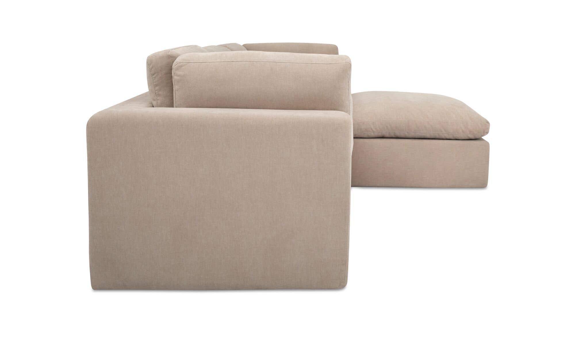 Cates Lounge Modular Sectional Pebble by Moe's Home Collection - view 10