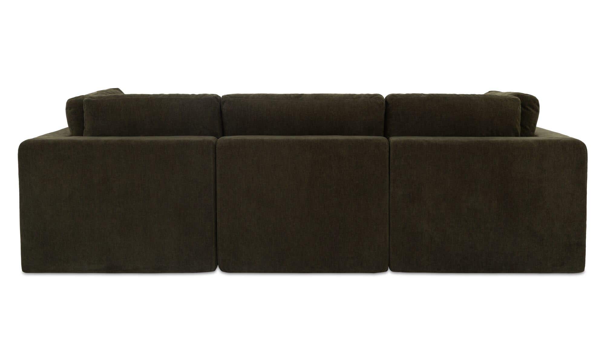 Cates Dream Modular Sectional Dark Green by Moe's Home Collection - view 10
