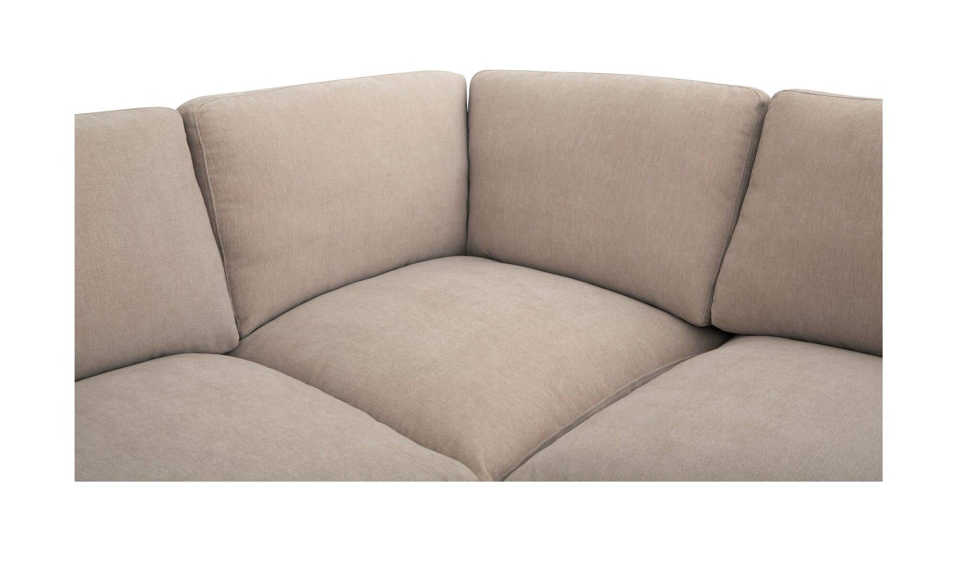 Cates Dream Modular Sectional Pebble by Moe's Home Collection - view 12