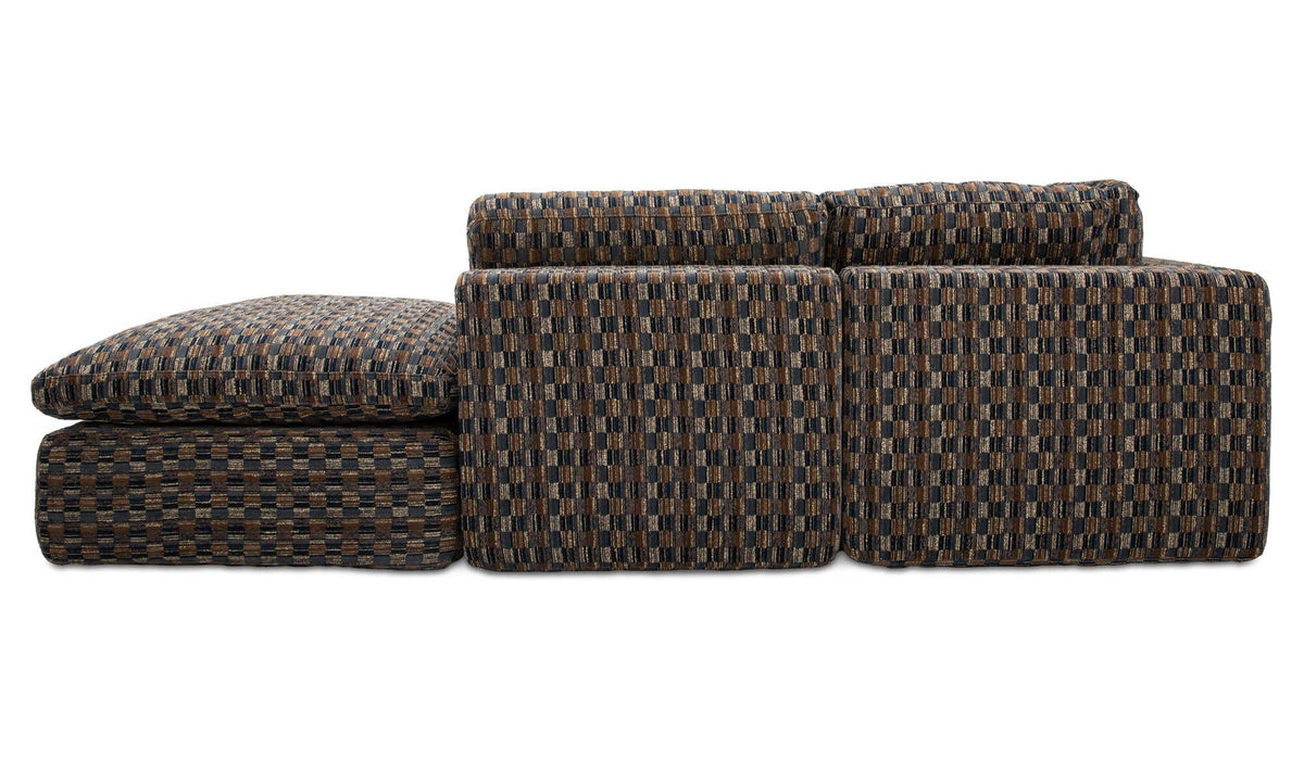 Cates Dream Modular Sectional Navy And Brown by Moe's Home Collection - view 7