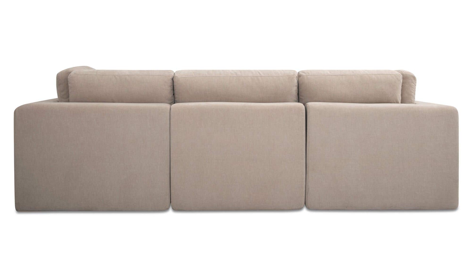 Cates Classic L Modular Sectional Pebble by Moe's Home Collection - view 10