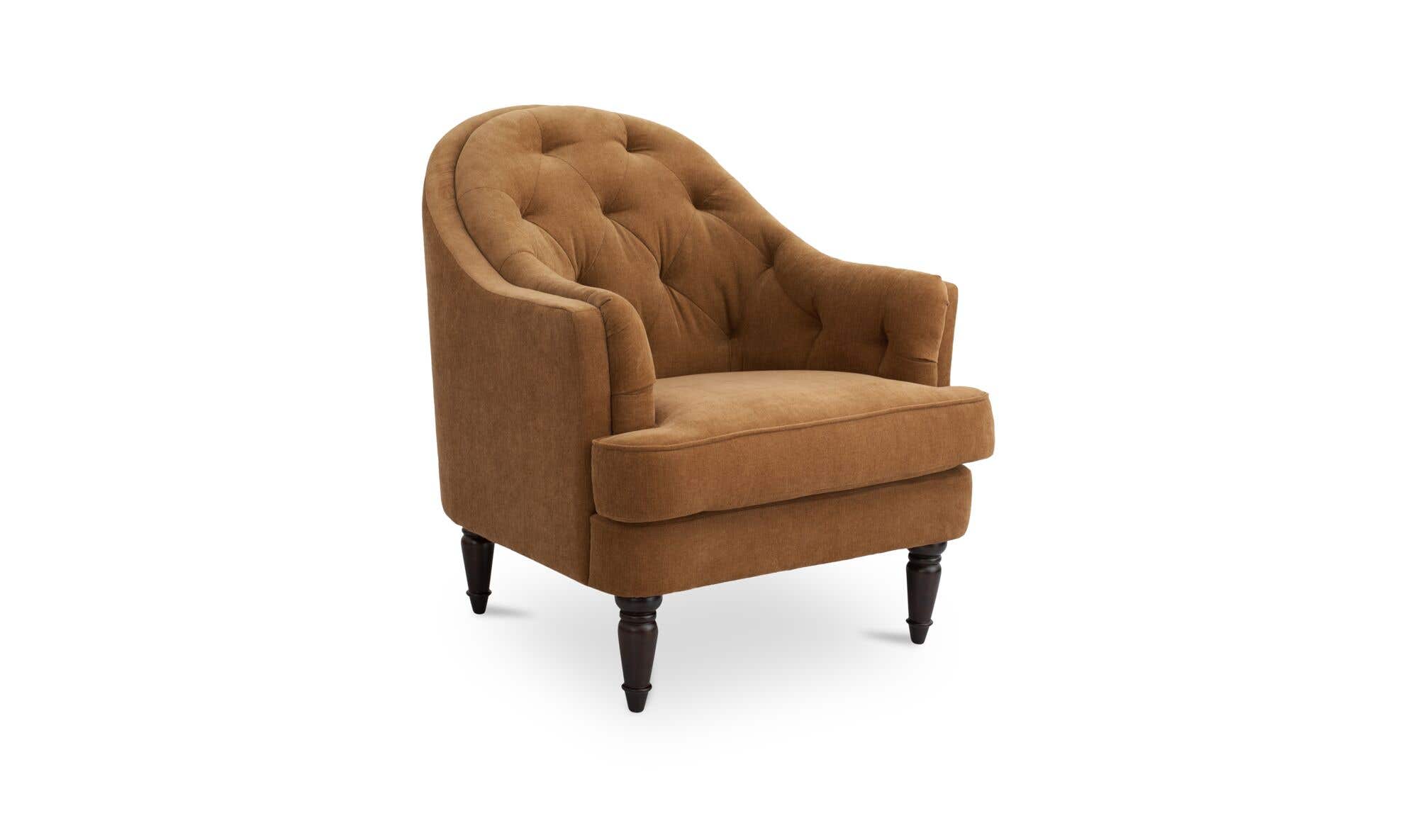 Pandora Accent Chair Ginger by Moe's Home Collection - view 6