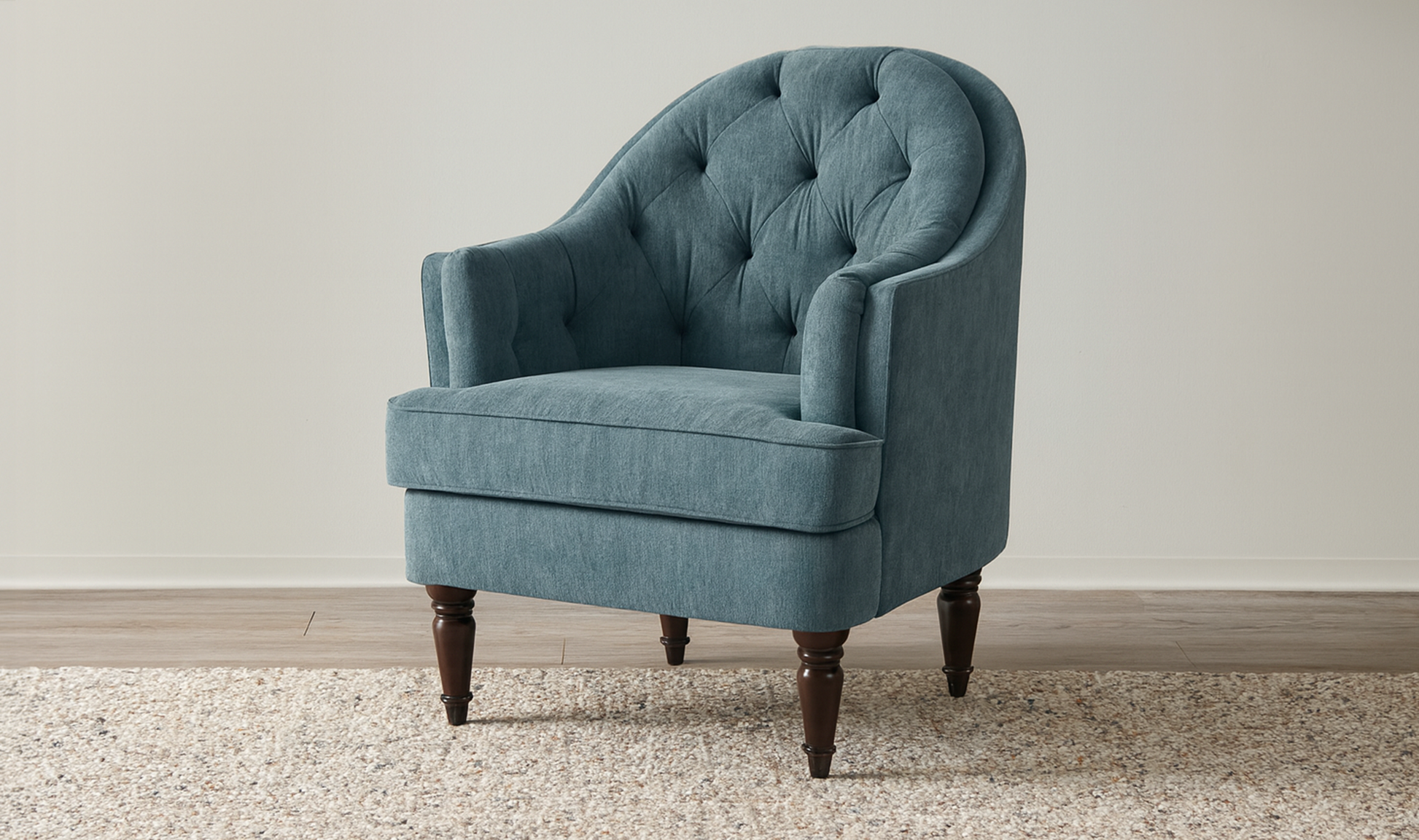 Pandora Accent Chair Light Blue by Moe's Home Collection - view 5