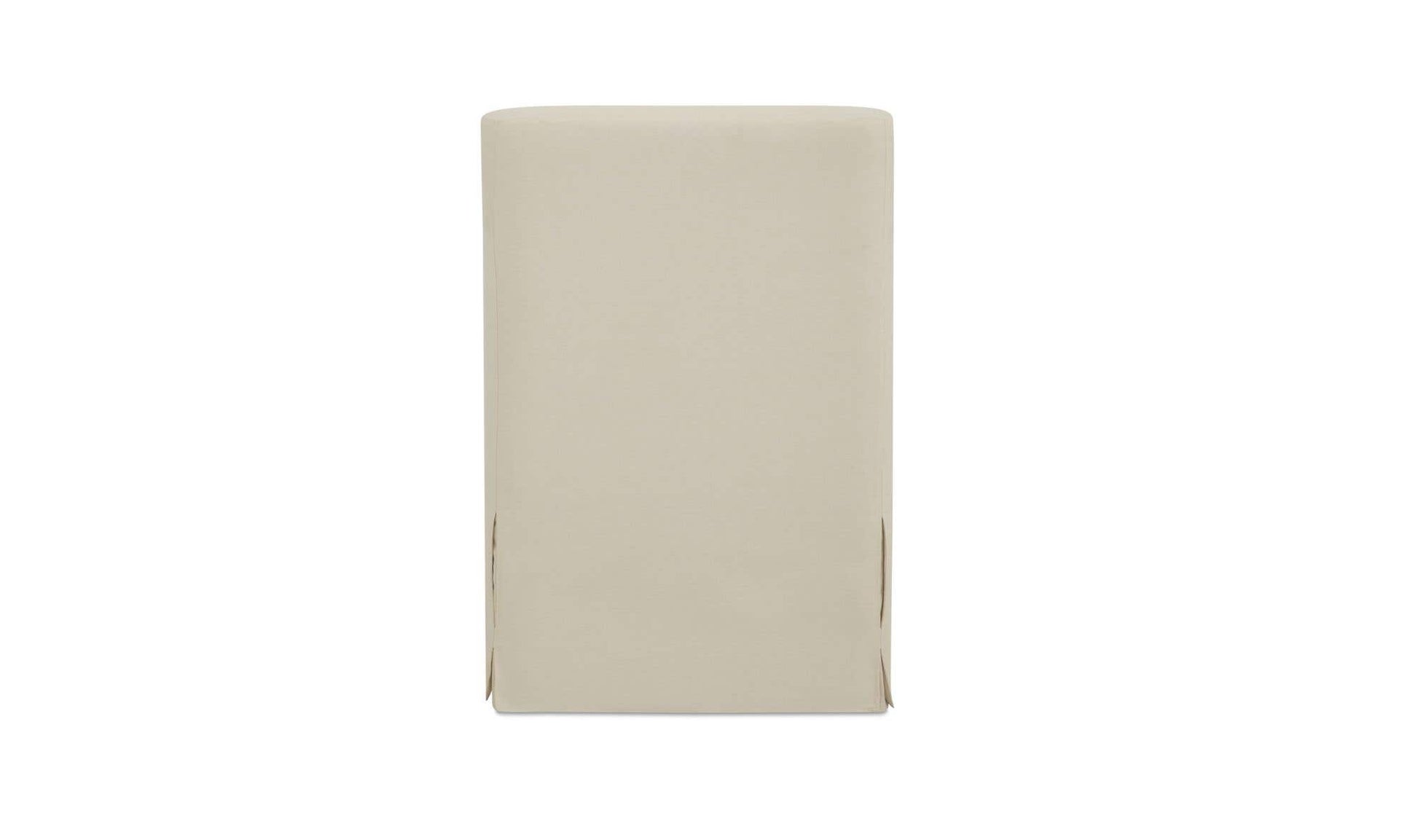Lydia Outdoor Slipcover Dining Chair Cream by Moe's Home Collection - view 8