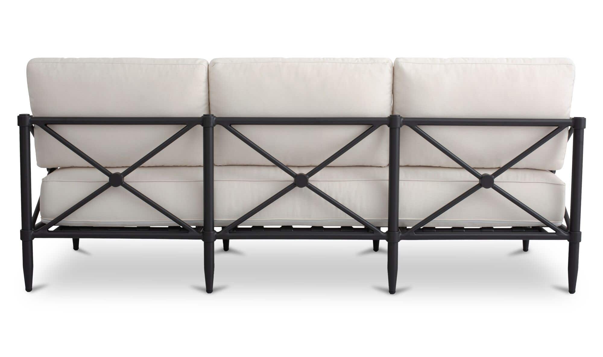 Willow Outdoor Sofa Cream by Moe's Home Collection - view 8