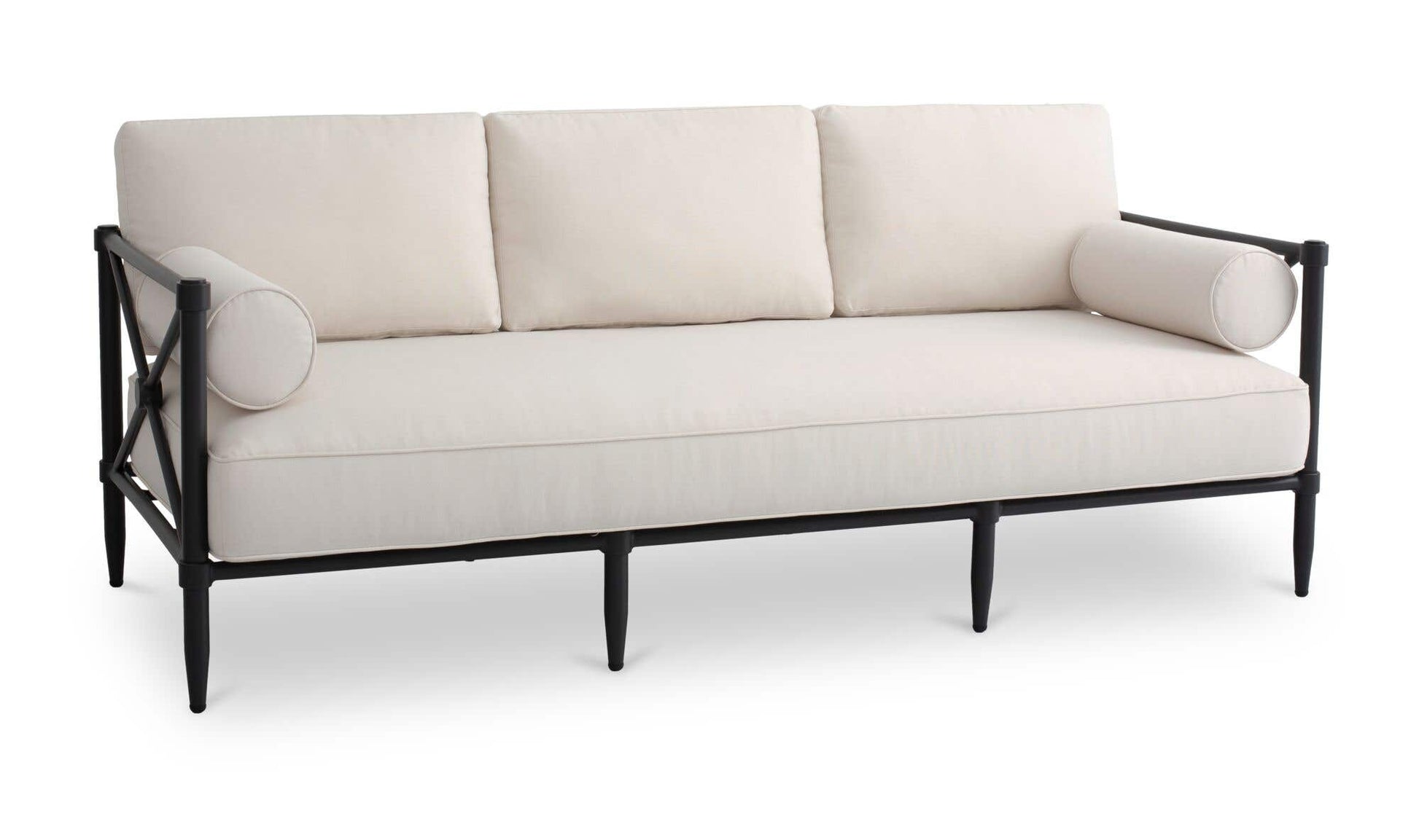 Willow Outdoor Sofa Cream by Moe's Home Collection - view 6