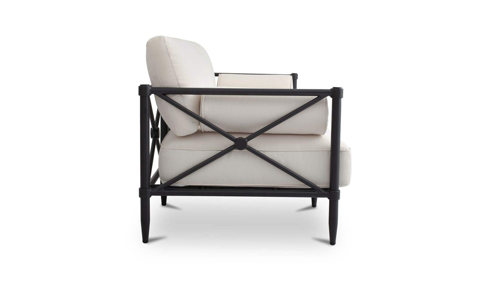 Willow Outdoor Sofa Cream by Moe's Home Collection - view 7