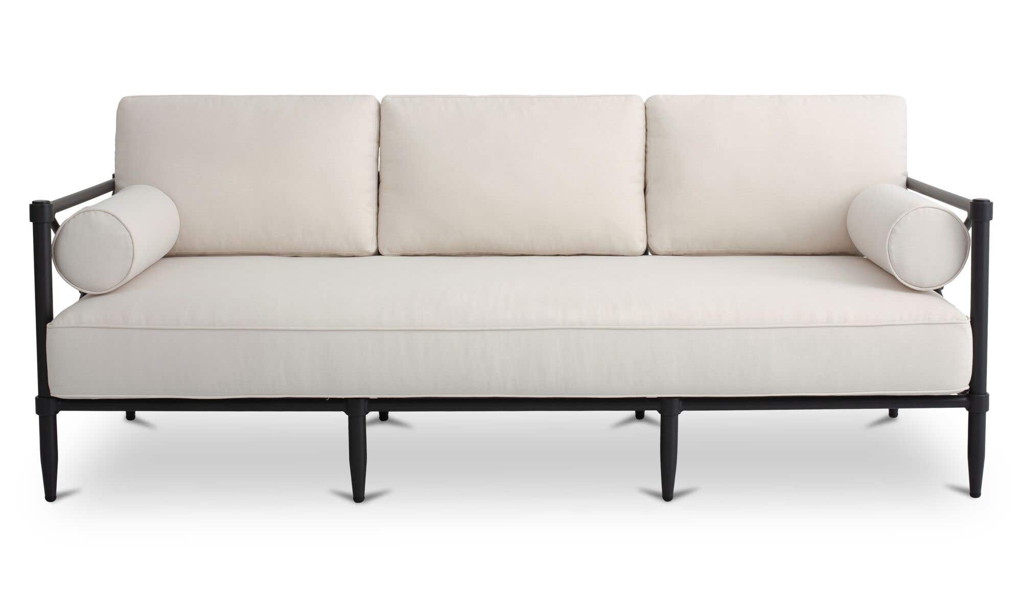 Willow Outdoor Sofa Cream by Moe's Home Collection - view 4