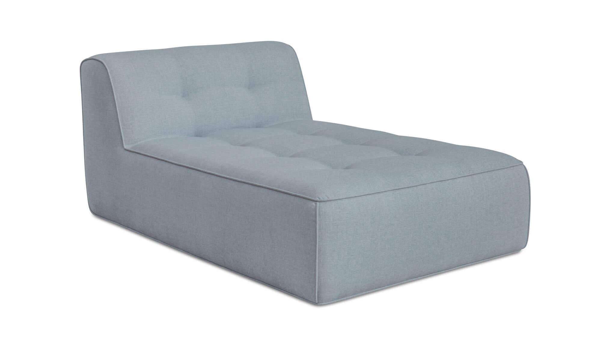Sunseeker Outdoor Chaise Light Blue by Moe's Home Collection - view 6