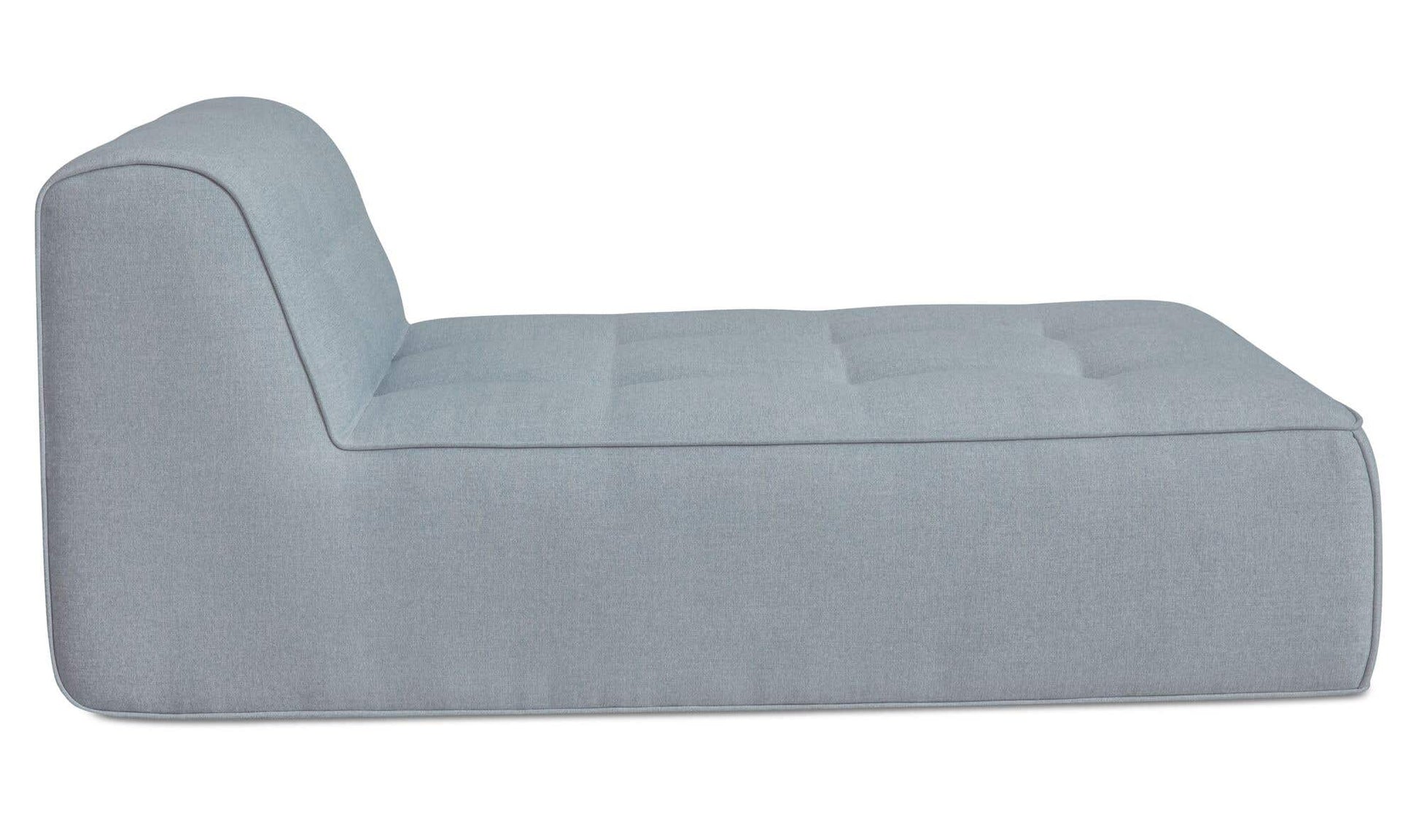 Sunseeker Outdoor Chaise Light Blue by Moe's Home Collection - view 7