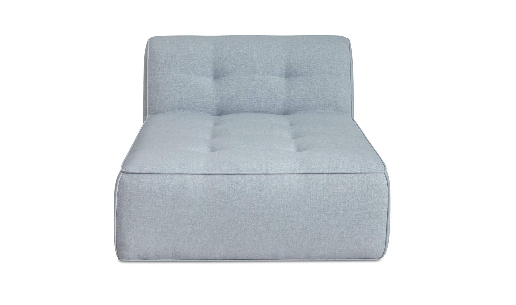 Sunseeker Outdoor Chaise Light Blue by Moe's Home Collection - view 4