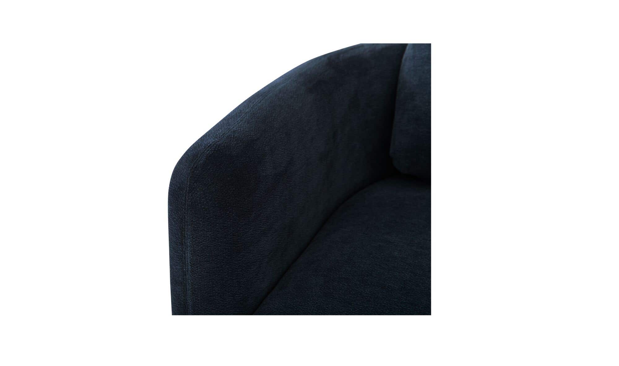 Emmy Sectional Dark Blue Right by Moe's Home Collection - view 9