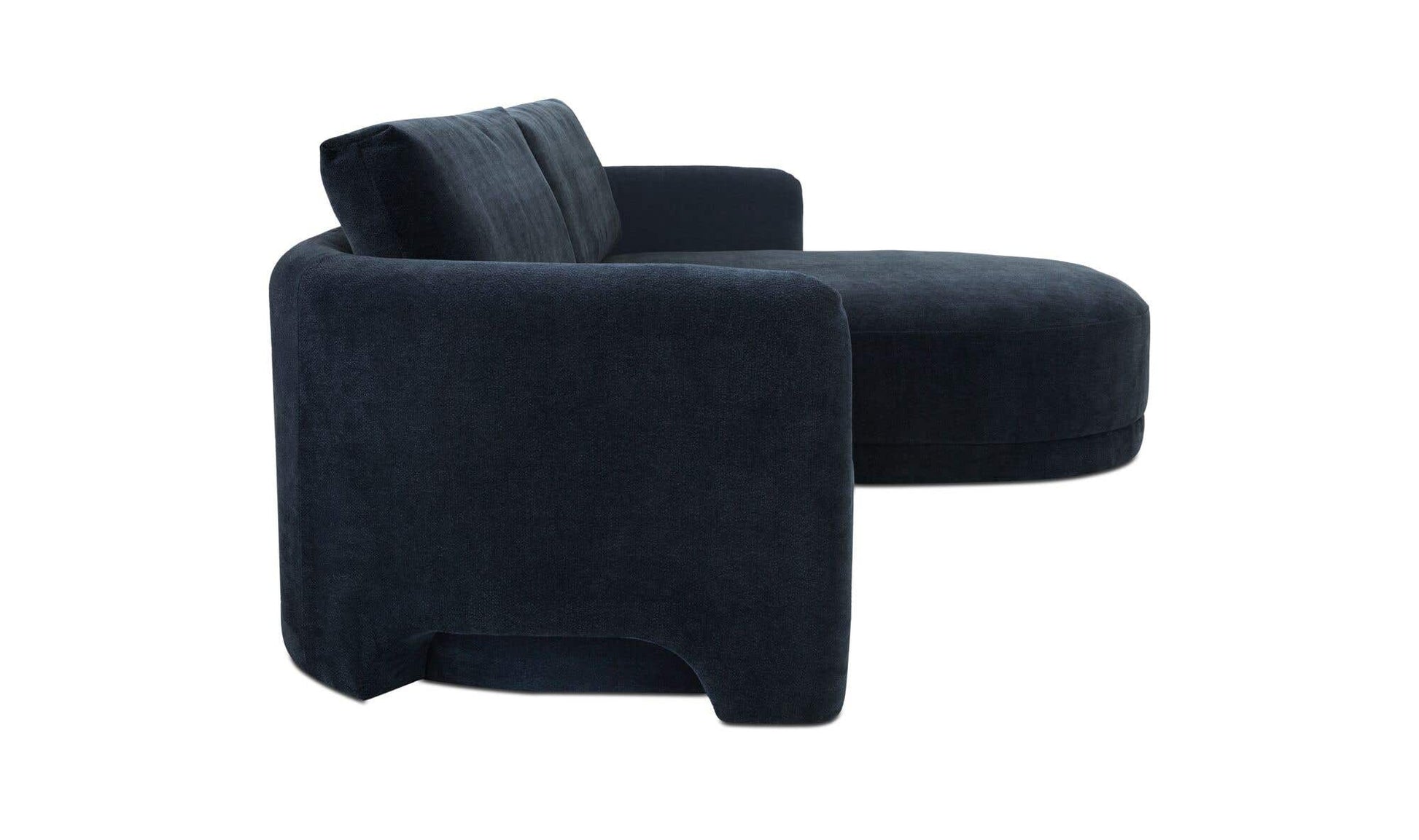 Emmy Sectional Dark Blue Right by Moe's Home Collection - view 6
