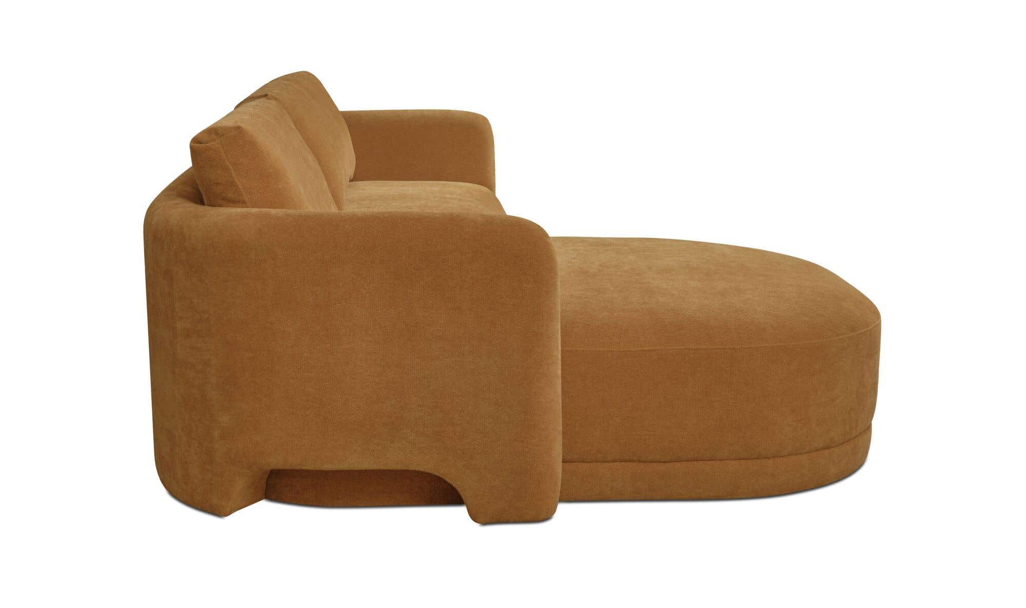 Emmy Sectional Ginger Left by Moe's Home Collection - view 7