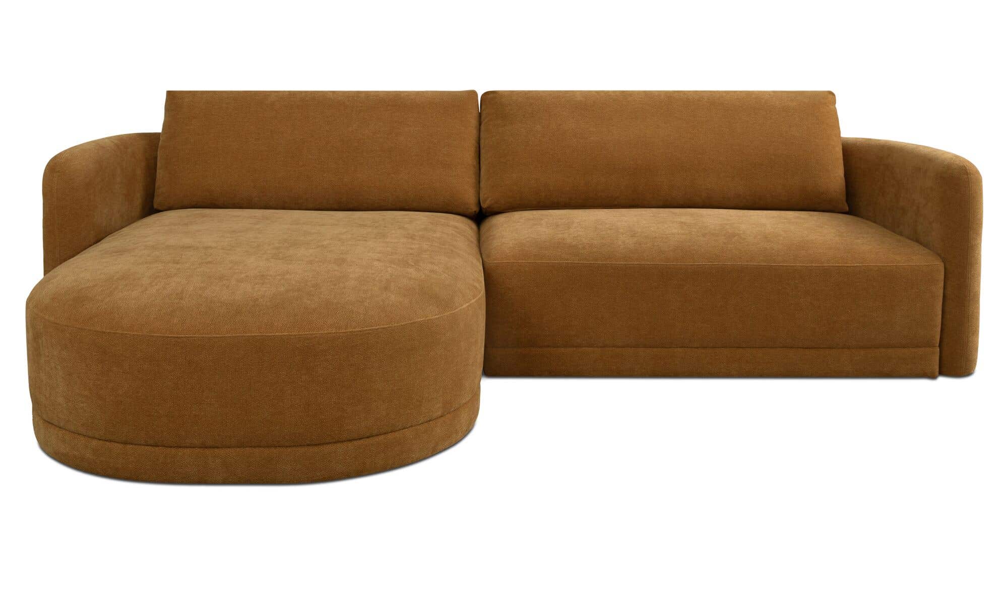 Emmy Sectional Ginger Left by Moe's Home Collection - view 4