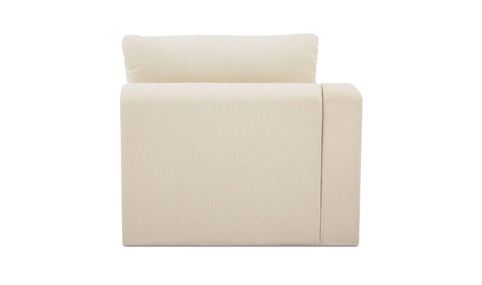 Swift Left Arm Facing Chair Light Beige by Moe's Home Collection - view 7