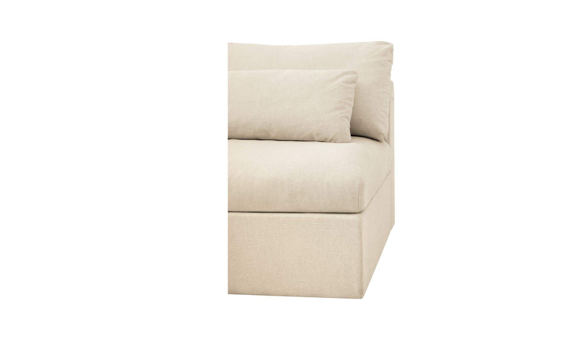 Swift Right Arm Facing Chair Light Beige by Moe's Home Collection - view 9