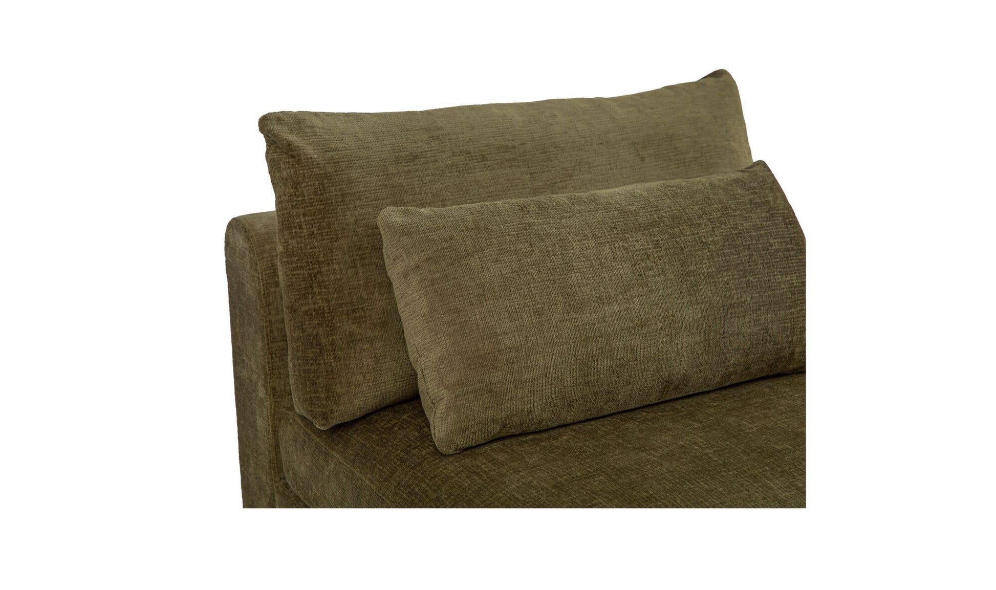 Swift Slipper Chair Dark Green by Moe's Home Collection - view 9