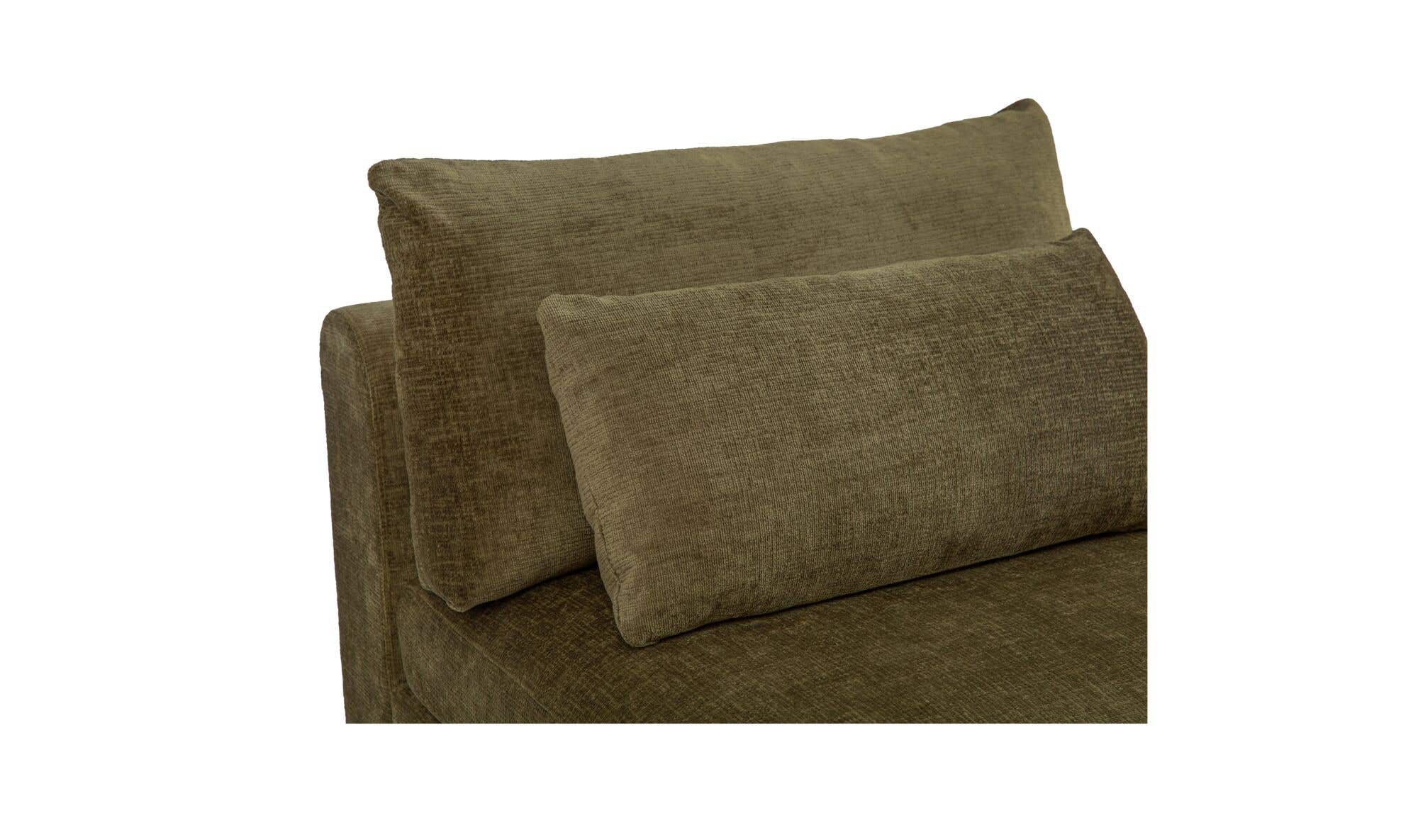 Swift Slipper Chair Dark Green by Moe's Home Collection - view 9