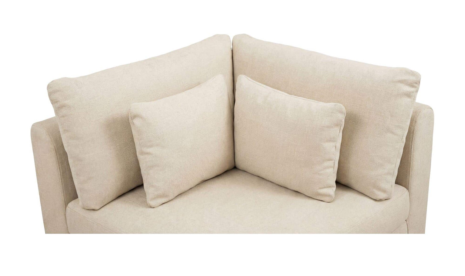 Swift Corner Chair Light Beige by Moe's Home Collection - view 6