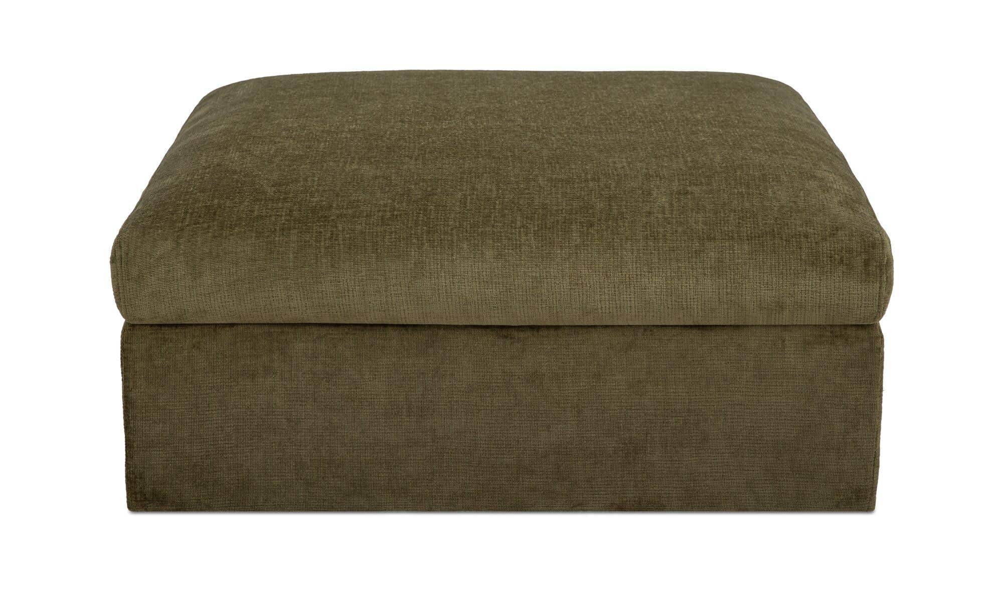 Swift Storage Ottoman Dark Green by Moe's Home Collection - view 8