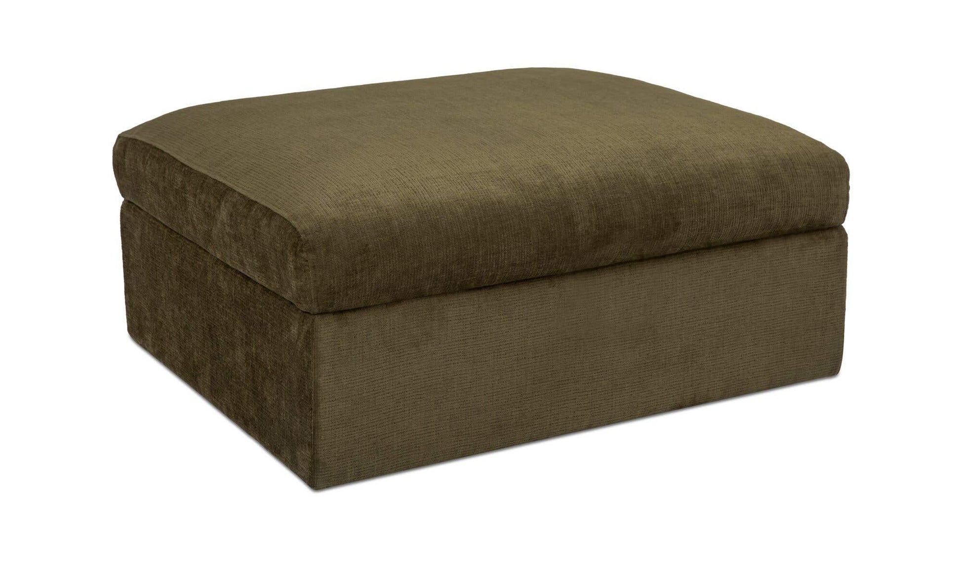 Swift Storage Ottoman Dark Green by Moe's Home Collection - view 6