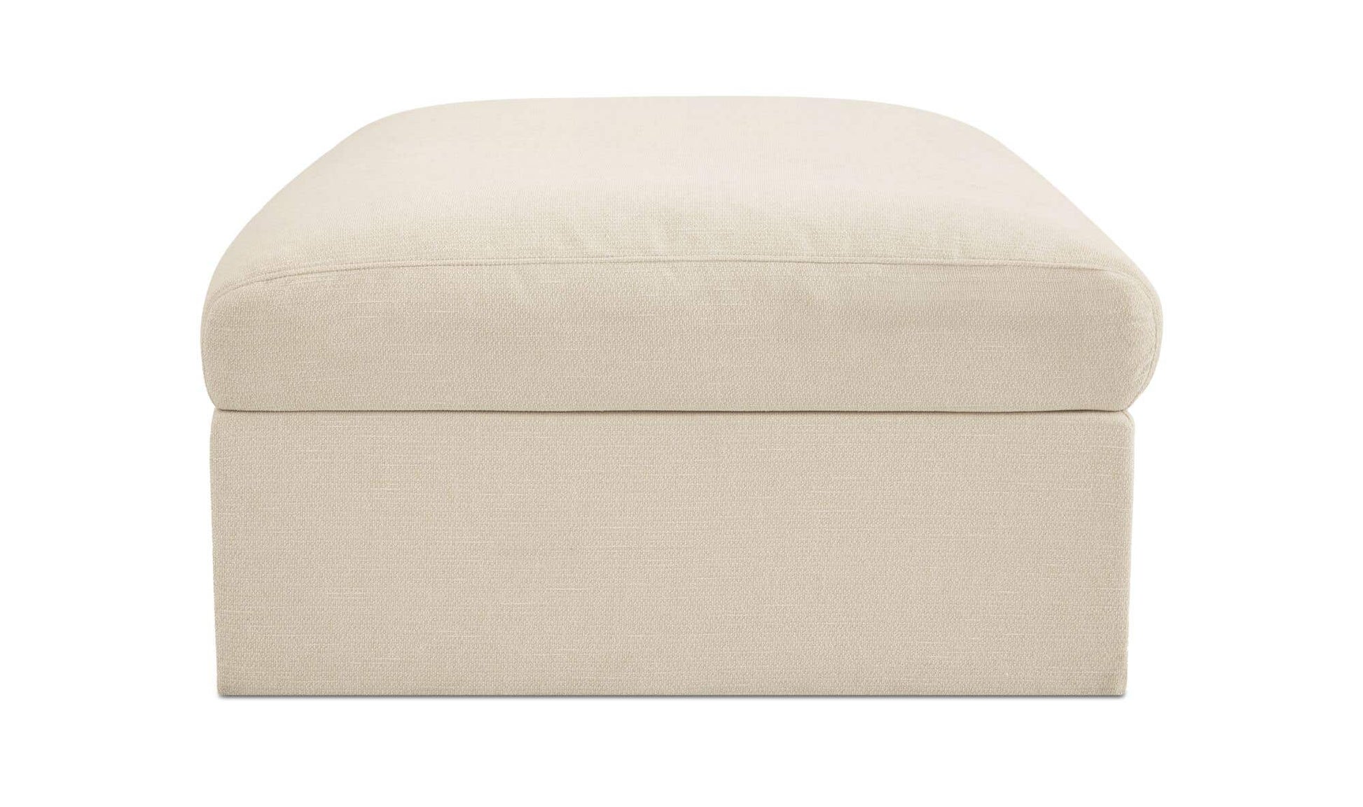 Swift Storage Ottoman Light Beige by Moe's Home Collection - view 6
