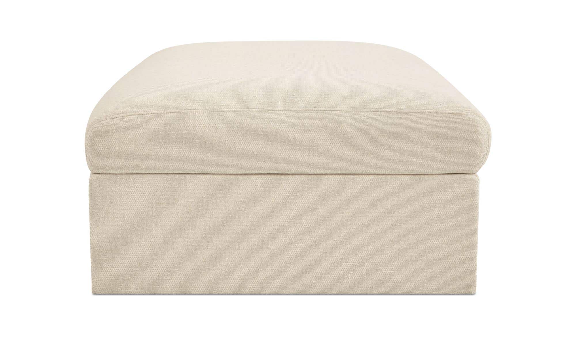 Swift Storage Ottoman Light Beige by Moe's Home Collection - view 6