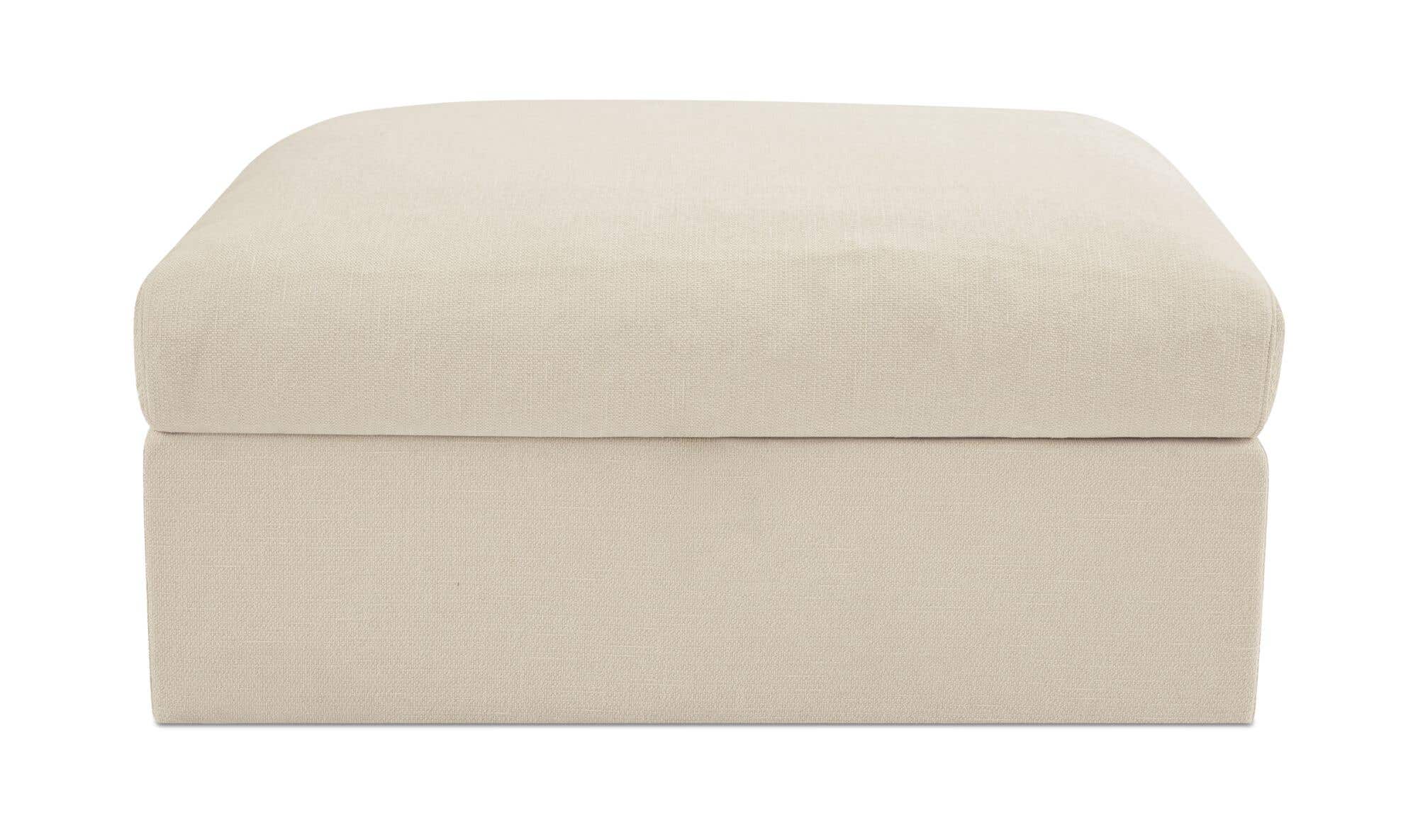 Swift Storage Ottoman Light Beige by Moe's Home Collection - view 7