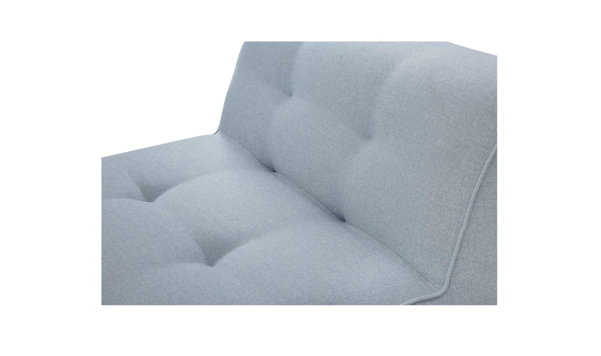 Sunseeker 3 Piece Outdoor Sofa Light Blue by Moe's Home Collection - view 6