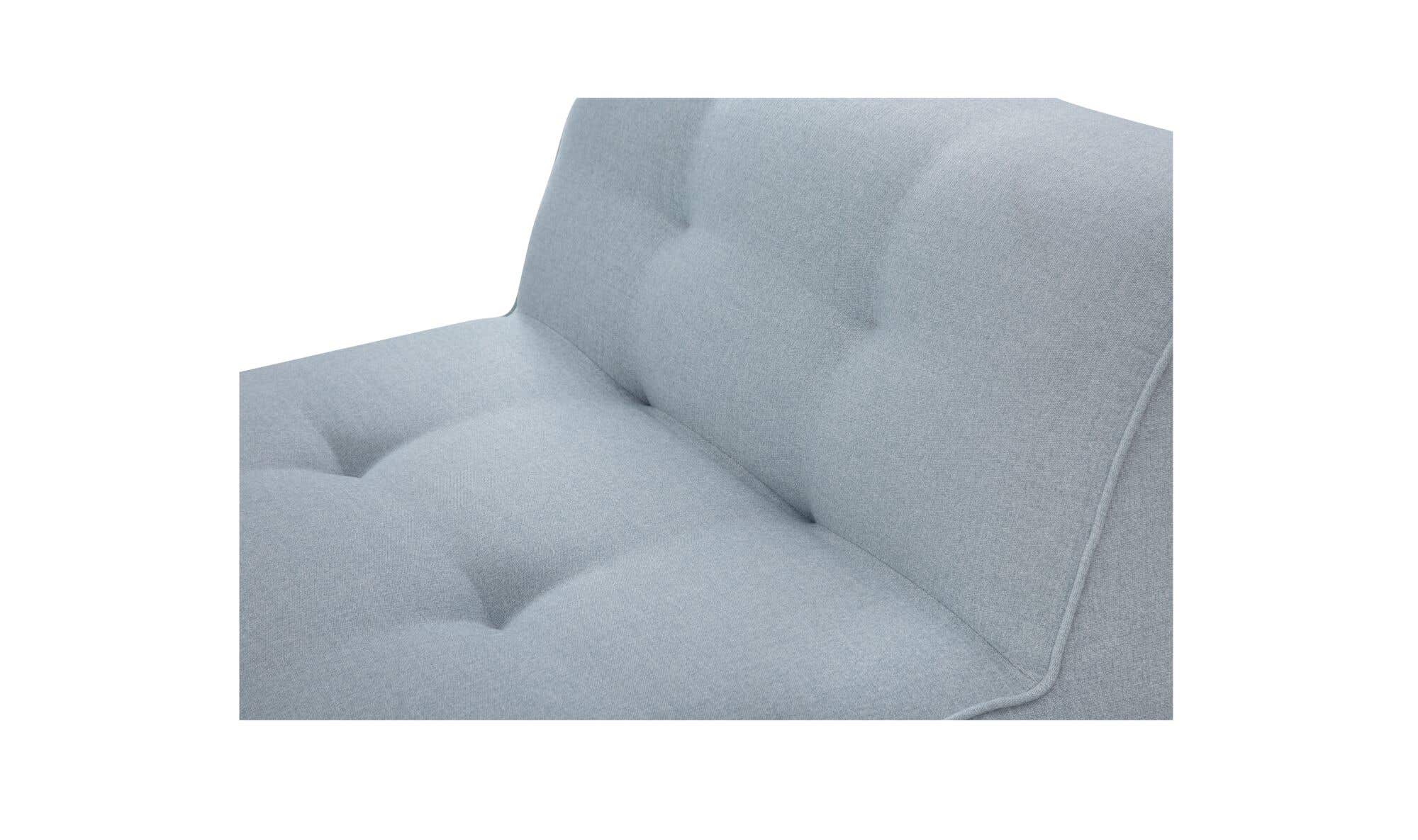 Sunseeker 3 Piece Outdoor Sofa Light Blue by Moe's Home Collection - view 6