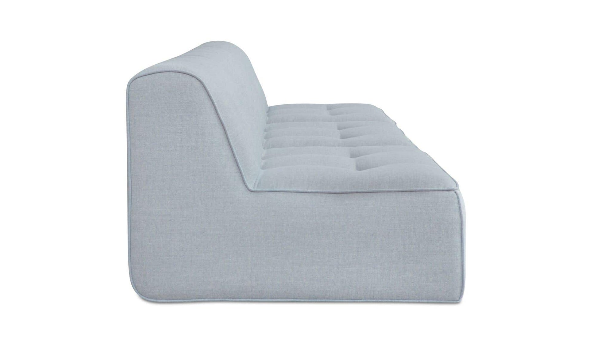 Sunseeker 3 Piece Outdoor Sofa Light Blue by Moe's Home Collection - view 4
