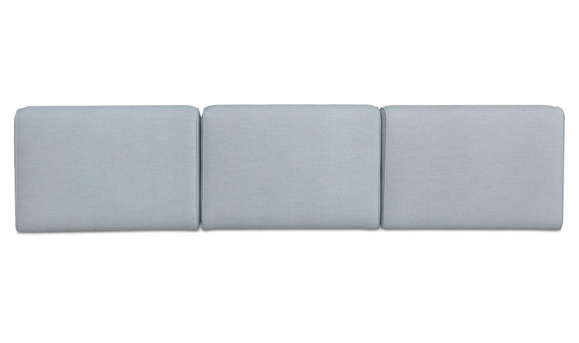 Sunseeker 3 Piece Outdoor Lounge  Light Blue by Moe's Home Collection - view 6