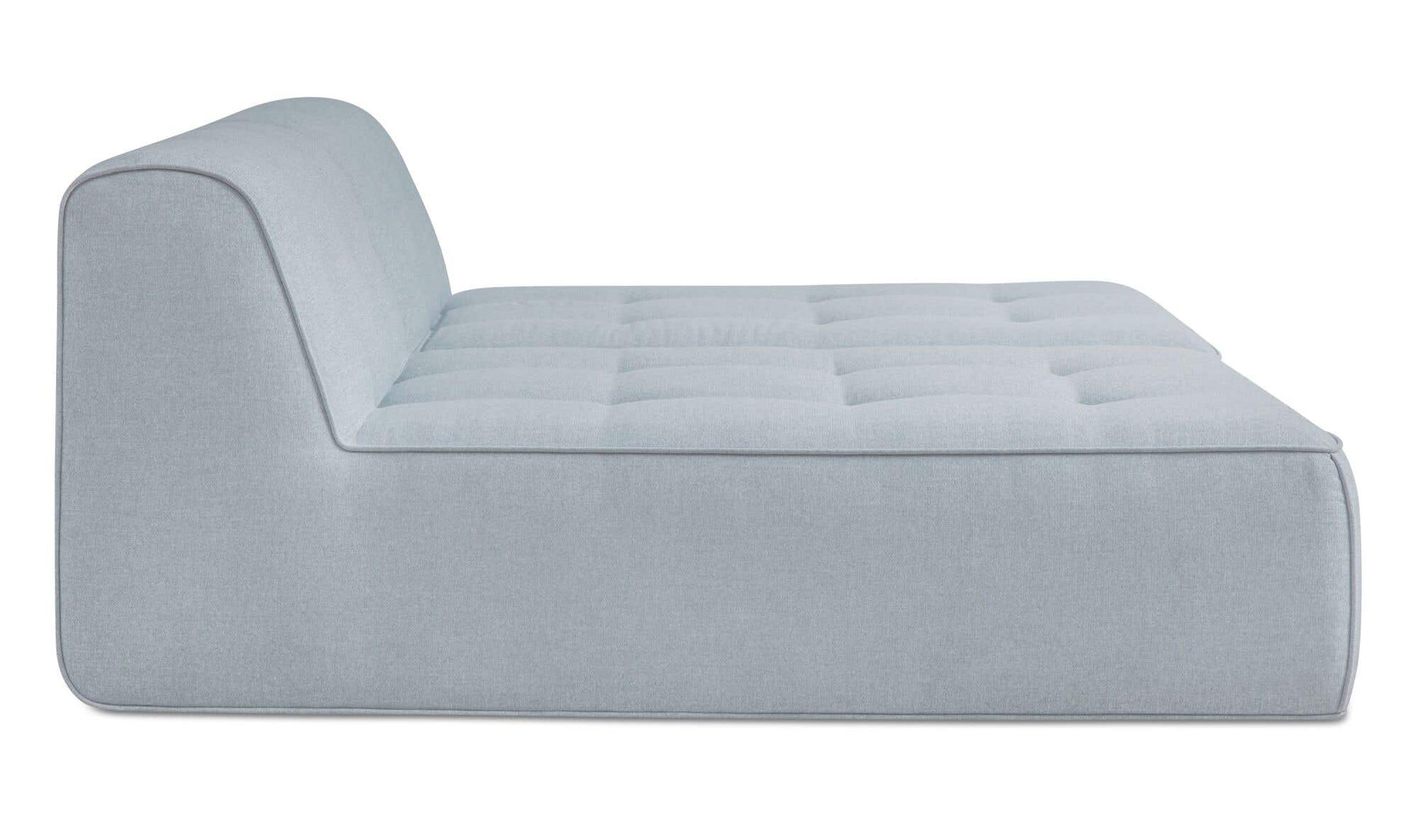 Sunseeker 2 Piece Outdoor Sun Lounger Light Blue by Moe's Home Collection - view 4