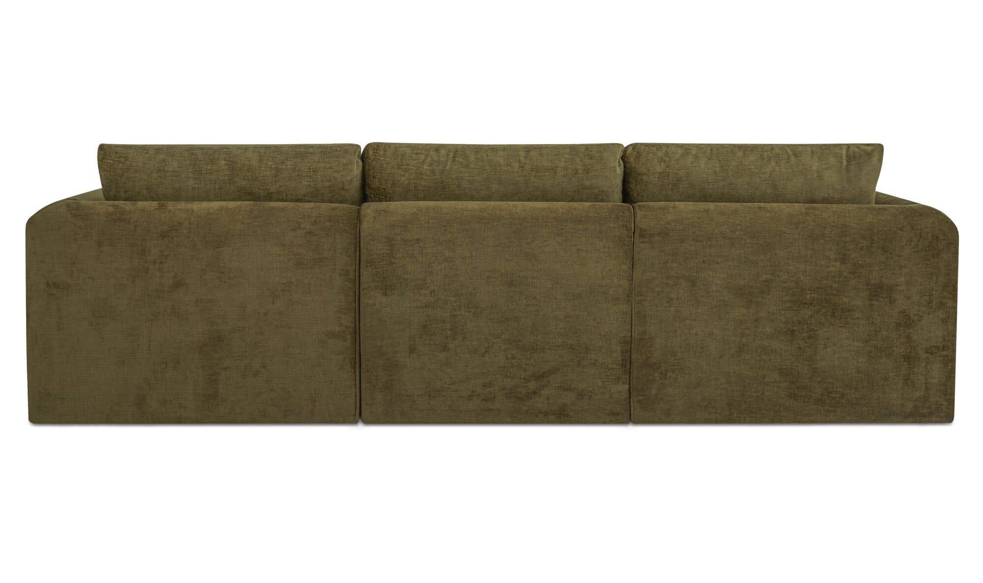 Swift Modular Sofa Dark Green by Moe's Home Collection - view 6