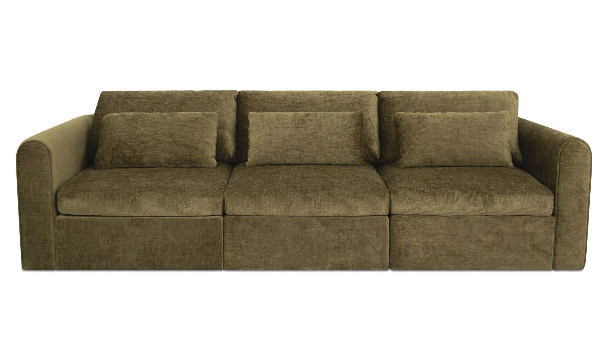 Swift Modular Sofa Dark Green by Moe's Home Collection - view 3