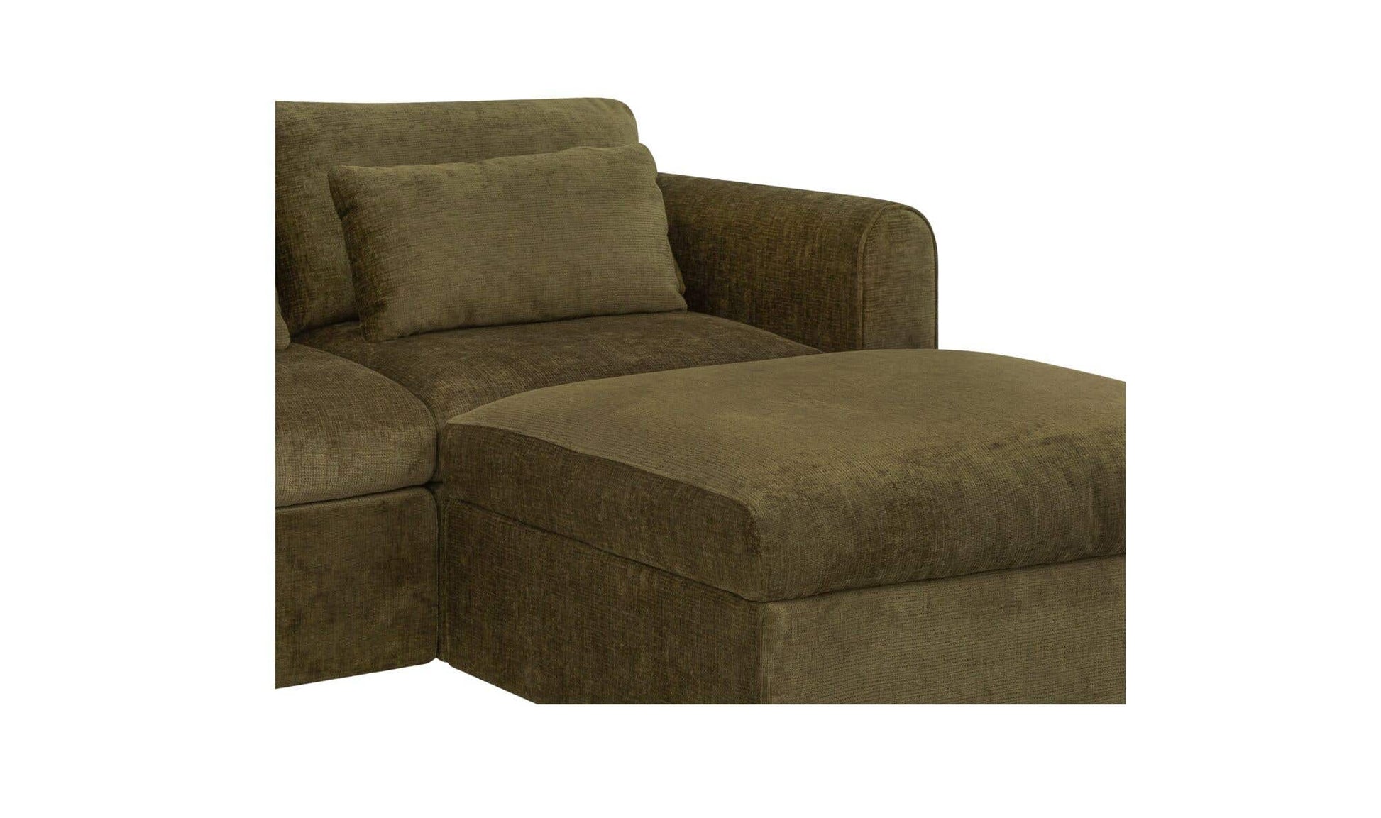Swift Nook Modular Sectional Dark Green by Moe's Home Collection - view 7