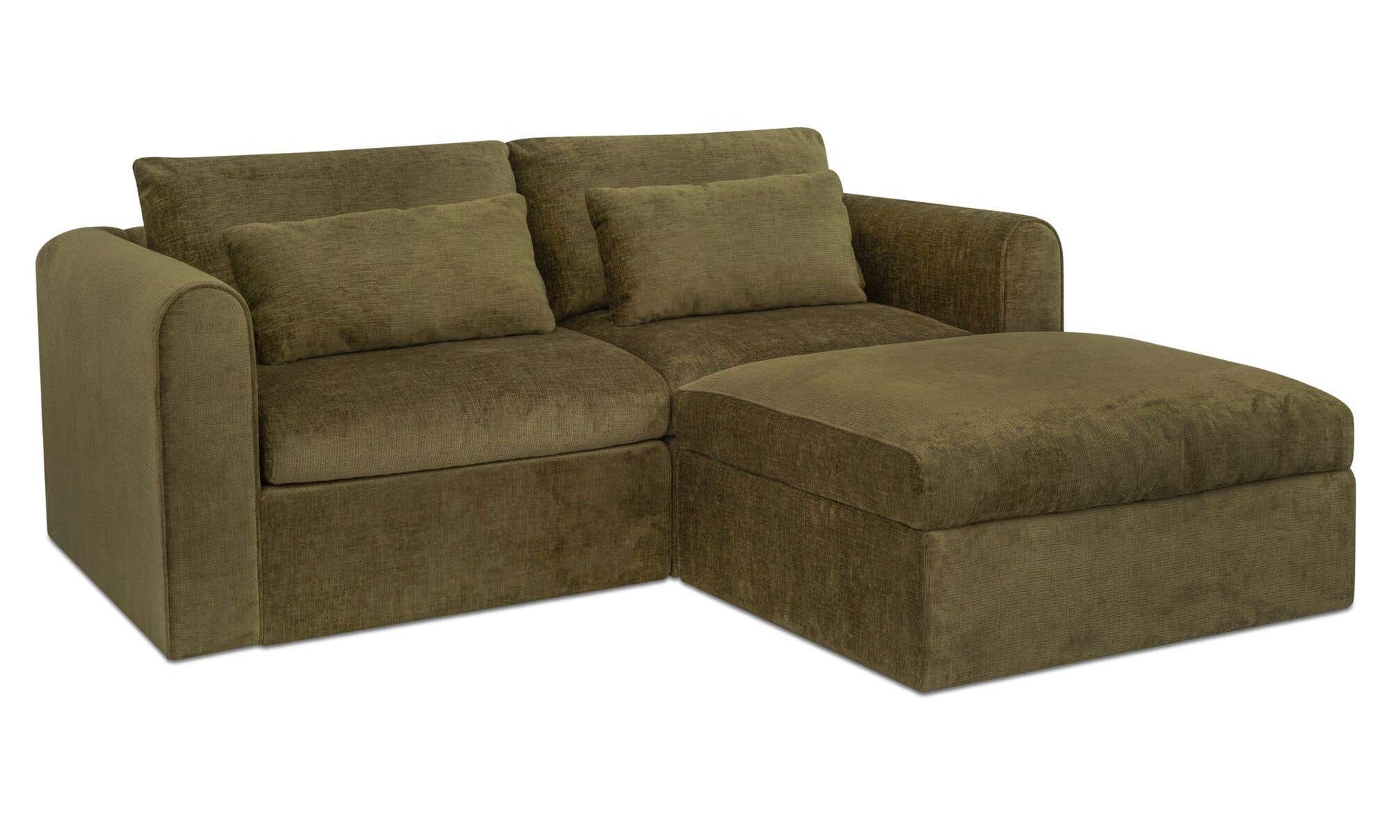 Swift Nook Modular Sectional Dark Green by Moe's Home Collection - view 4