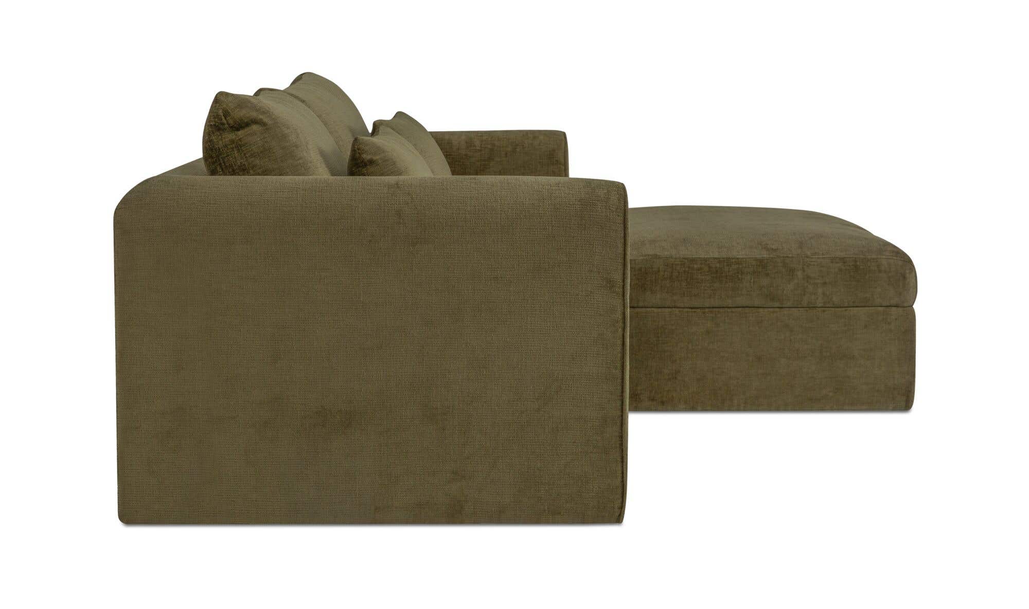 Swift Nook Modular Sectional Dark Green by Moe's Home Collection - view 5