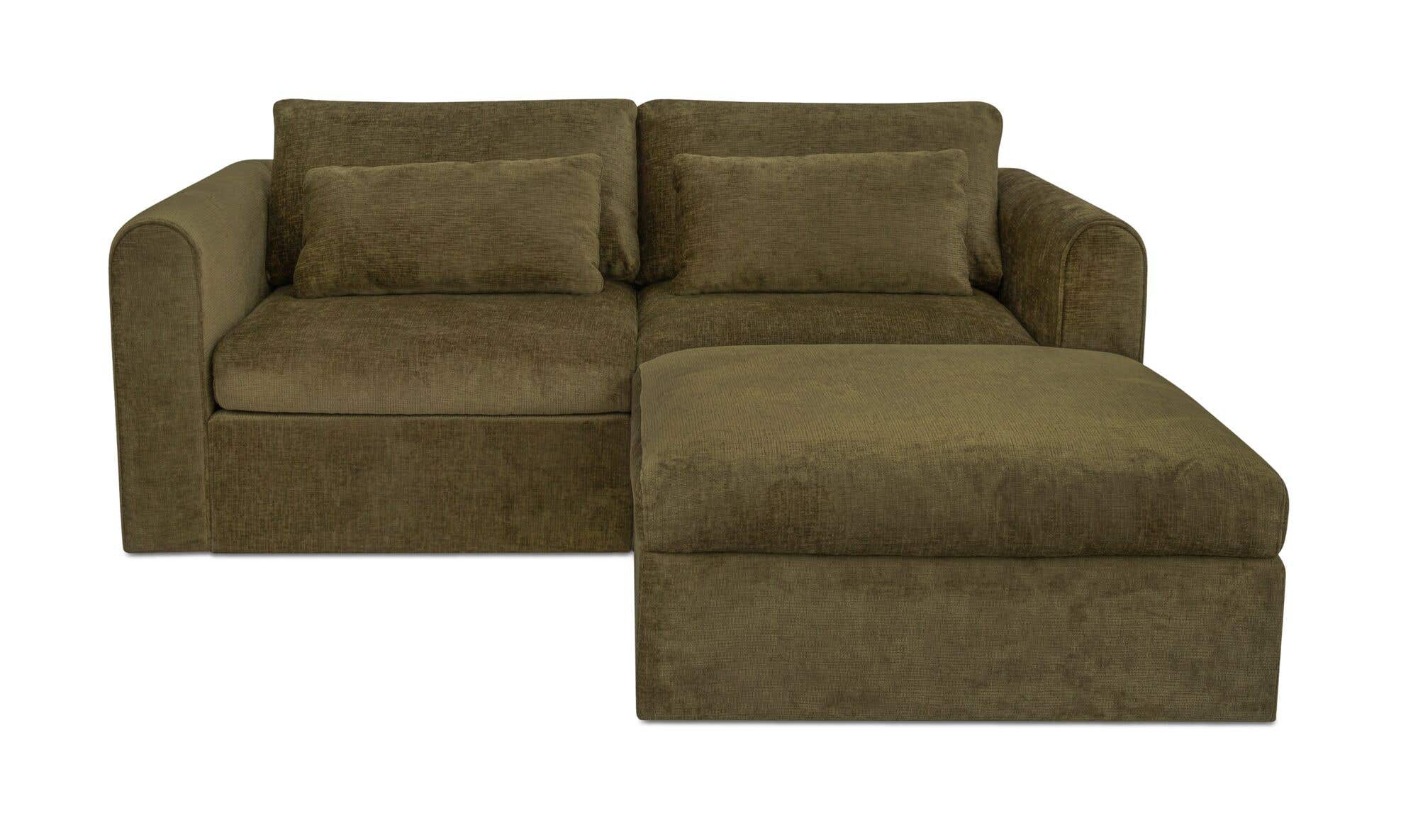 Swift Nook Modular Sectional Dark Green by Moe's Home Collection - view 3