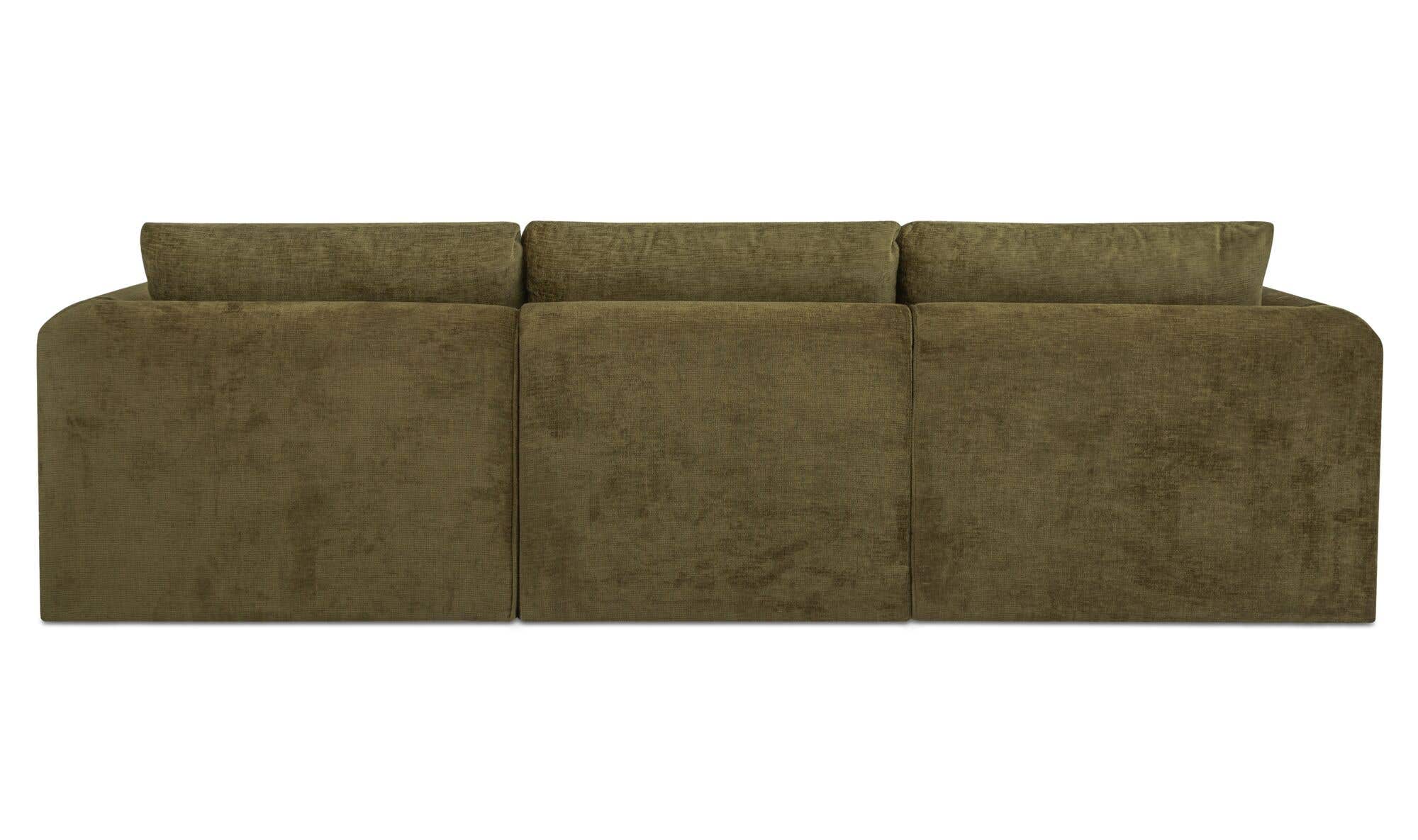 Swift Lounge Modular Sectional Dark Green by Moe's Home Collection - view 6