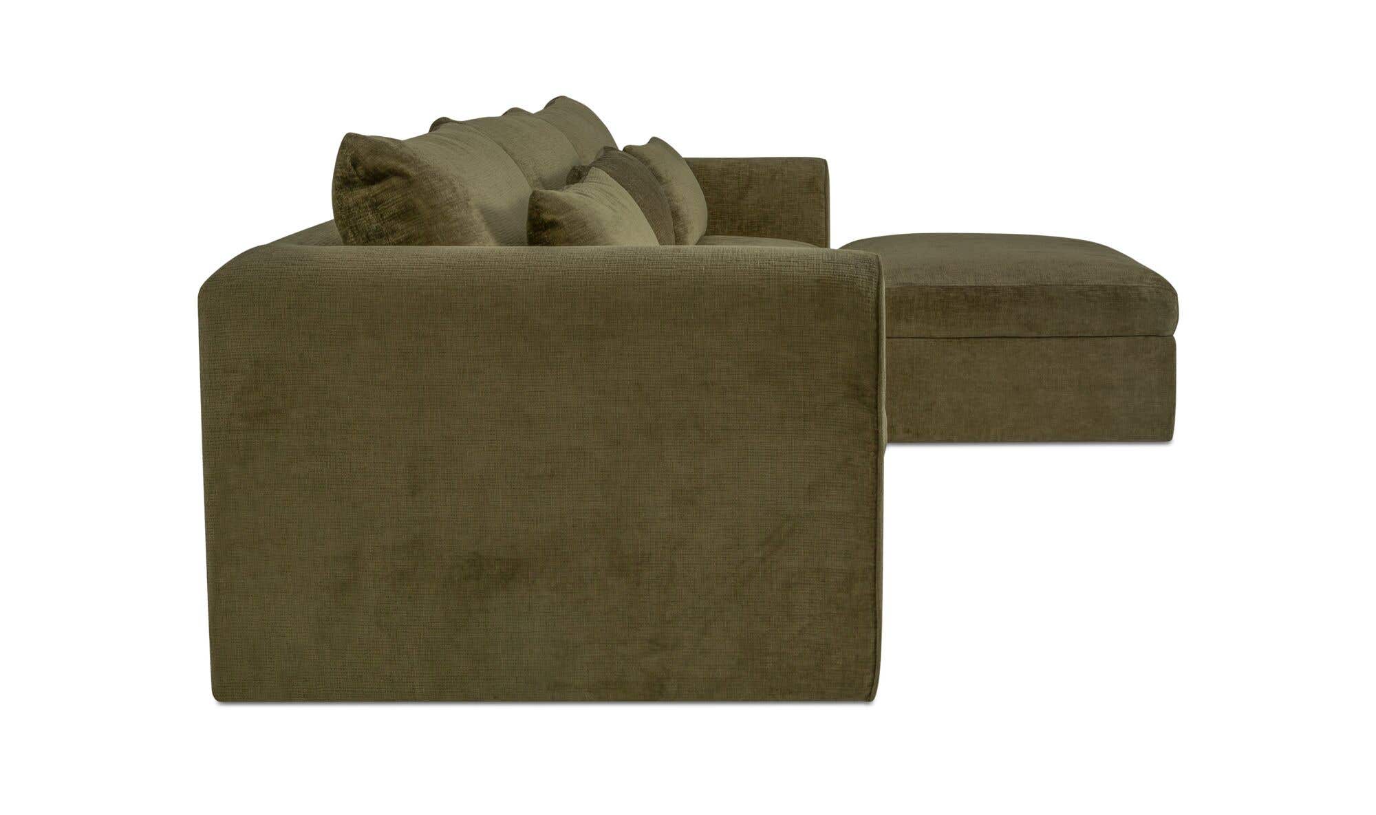 Swift Lounge Modular Sectional Dark Green by Moe's Home Collection - view 5