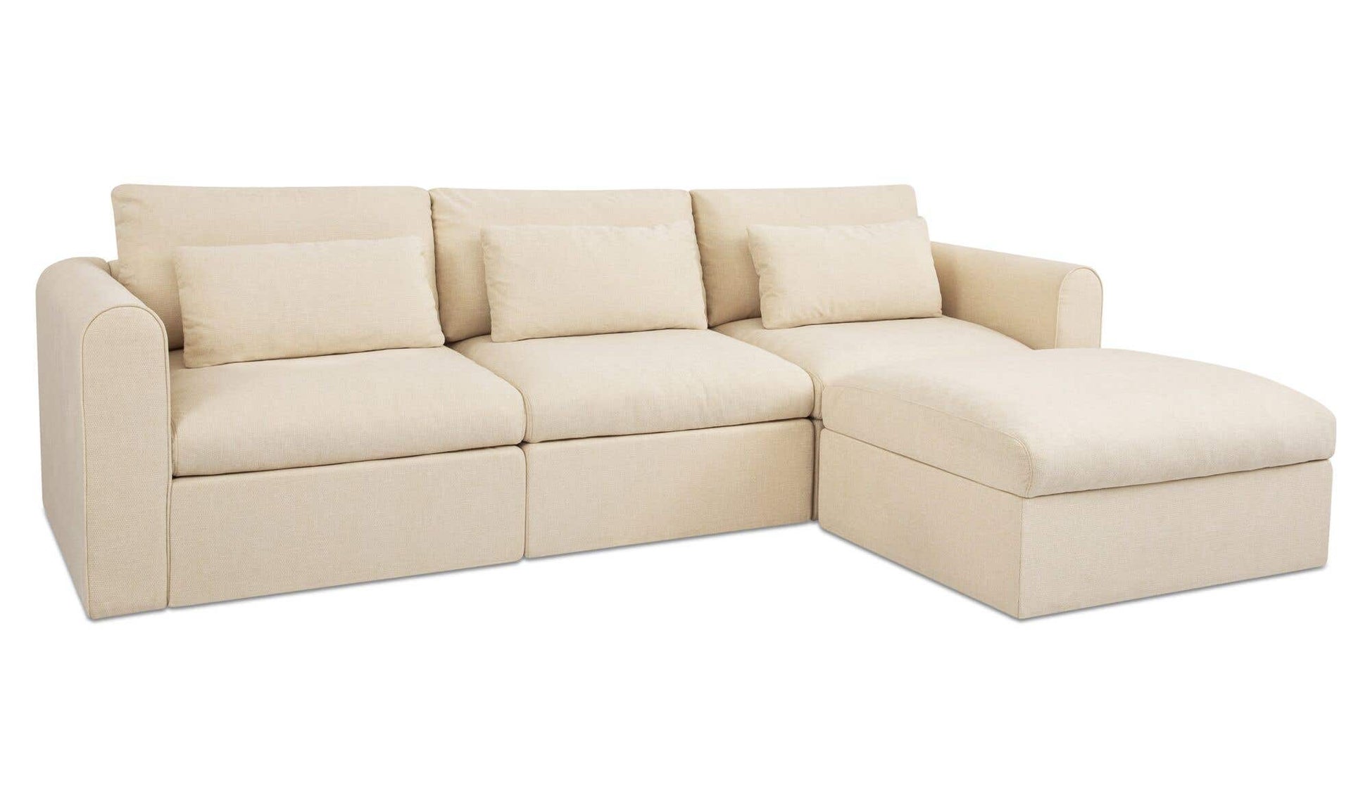 Swift Lounge Modular Sectional Light Beige by Moe's Home Collection - view 4
